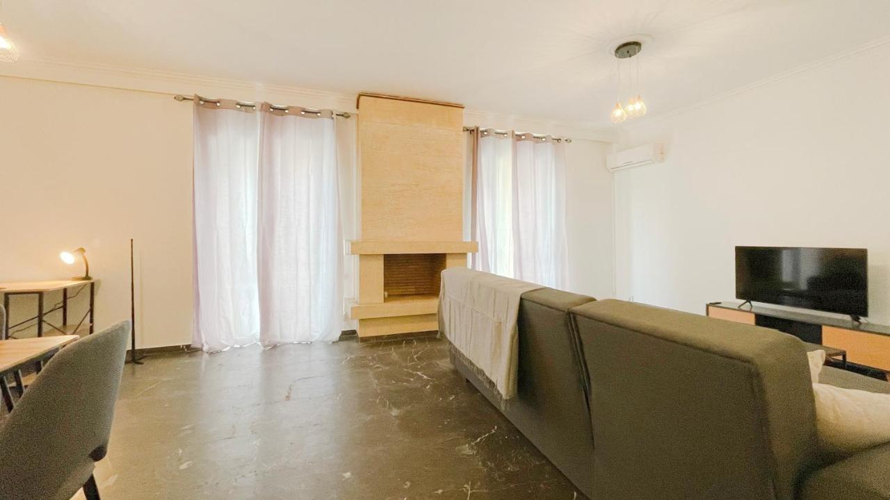 雅典Filis Sunny 80Sqm Apt In Viktoria公寓 外观 照片