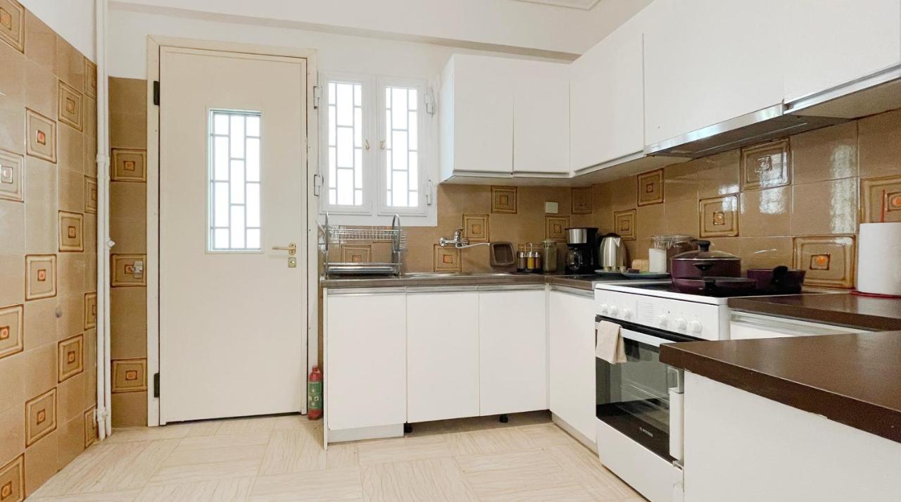 雅典Filis Sunny 80Sqm Apt In Viktoria公寓 外观 照片
