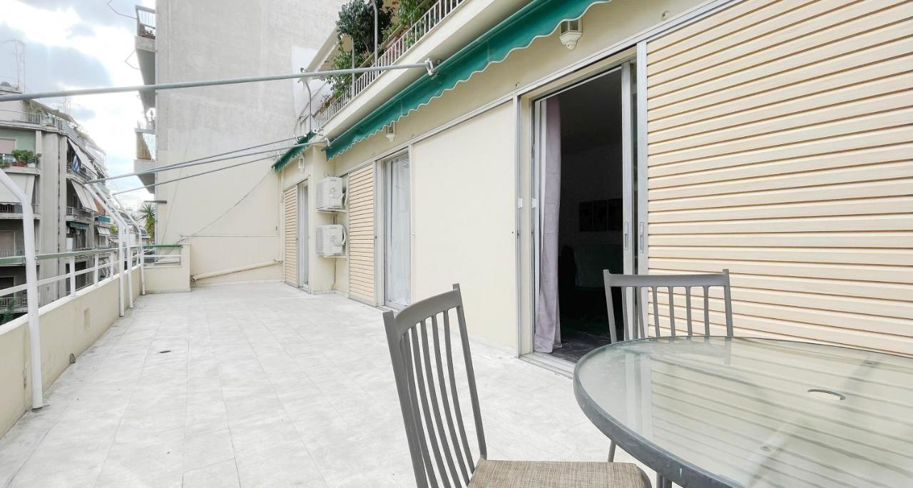 雅典Filis Sunny 80Sqm Apt In Viktoria公寓 外观 照片