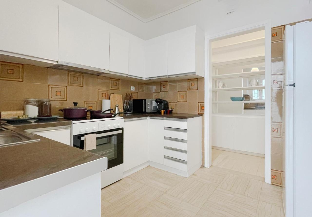 雅典Filis Sunny 80Sqm Apt In Viktoria公寓 外观 照片